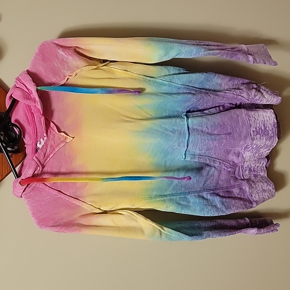 Soft rainbow hoodie